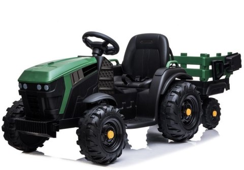 Traktor z Przyczepą na akumulator BDM0925 Zielony Wojskowy Traktor z Przyczepą na akumulator BDM0925 Zielony Wojskowy