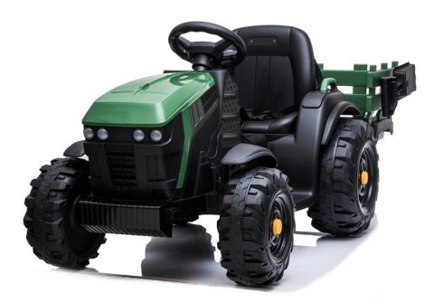 Traktor z Przyczepą na akumulator BDM0925 Zielony Wojskowy Traktor z Przyczepą na akumulator BDM0925 Zielony Wojskowy
