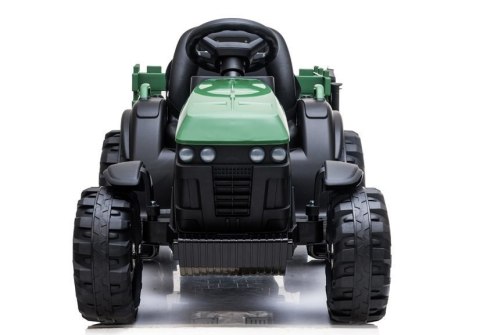 Traktor z Przyczepą na akumulator BDM0925 Zielony Wojskowy Traktor z Przyczepą na akumulator BDM0925 Zielony Wojskowy