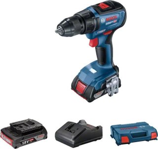 WIERTARKO-WKRĘTARKA AKUMULATOROWA GSR 18V-50 2*2.0AH L-CASE