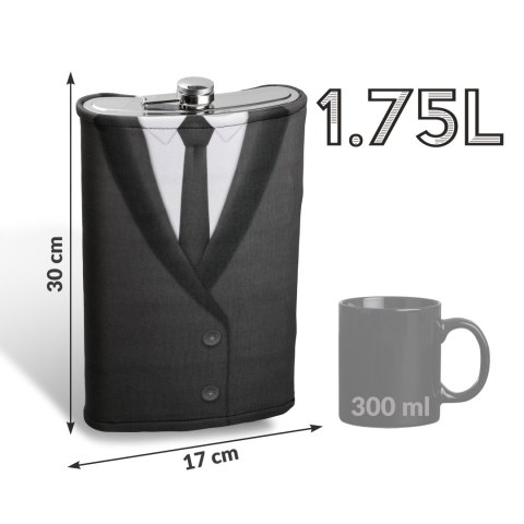 Gigantyczna Piersiówka Gentleman dla niego Gigantyczna Piersiówka Gentleman dla niego