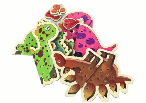 Gra Zręcznościowa Raj Dinozaurów Sznurowane Kolorowe Gra Zręcznościowa Raj Dinozaurów Sznurowane Kolorowe