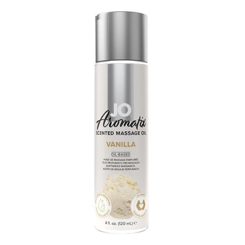 Olejek do masażu - System JO Aromatix Massage Oil Vanilla 120 ml Olejek do masażu - System JO Aromatix Massage Oil Vanilla 120 ml