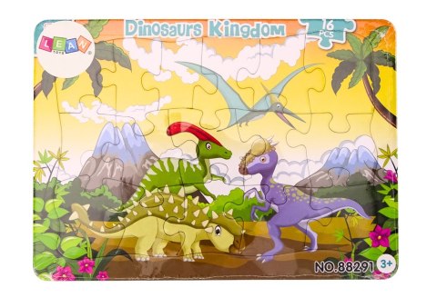 Puzzle Dla Dzieci Dinozaury Plansza Kolorowe 16 El Puzzle Dla Dzieci Dinozaury Plansza Kolorowe 16 El