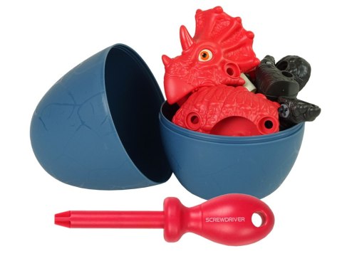 Zestaw Dinozaur Triceratops z Jajkiem DIY Śrubokręt Zestaw Dinozaur Triceratops z Jajkiem DIY Śrubokręt