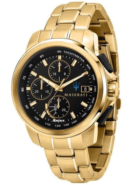 Zegarek Męski Maserati Successo Solar R8873645002 + BOX Zegarek Męski Maserati Successo Solar R8873645002 + BOX