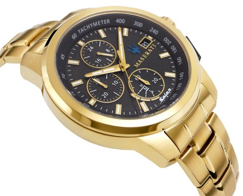 Zegarek Męski Maserati Successo Solar R8873645002 + BOX Zegarek Męski Maserati Successo Solar R8873645002 + BOX