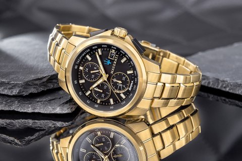 Zegarek Męski Maserati Successo Solar R8873645002 + BOX Zegarek Męski Maserati Successo Solar R8873645002 + BOX