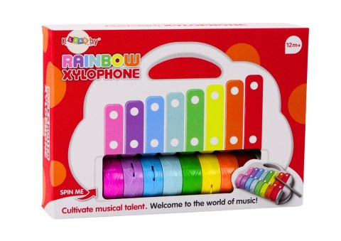 Cymbałki Tęczowe Instrument Dla Dzieci Edukacyjny Interaktywny Kolorowe Cymbałki Tęczowe Instrument Dla Dzieci Edukacyjny Interaktywny Kolorowe
