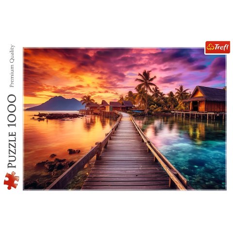 Puzzle - "1000" - Rajska wyspa Trefl 10928 Puzzle - "1000" - Rajska wyspa Trefl 10928