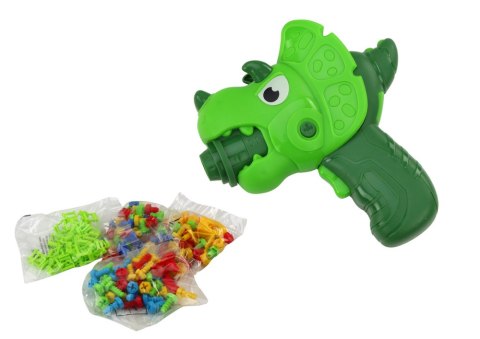Stolik Walizka Zestaw DIY Układanka Klocki Dinozaur Wkrętarka 249 ele. Stolik Walizka Zestaw DIY Układanka Klocki Dinozaur Wkrętarka 249 ele.