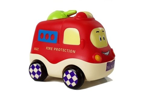 Zestaw Autek Policja Ambulans dla Niemowlaka z Napędem 4el Zestaw Autek Policja Ambulans dla Niemowlaka z Napędem 4el