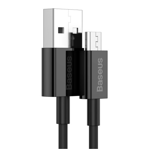 Kabel przewód Superior USB-A - micro USB 2A 2m - czarny