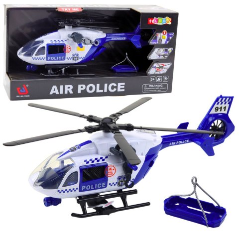 Helikopter Policyjny Hak Nosze Światła Dźwięki 1:12 Helikopter Policyjny Hak Nosze Światła Dźwięki 1:12