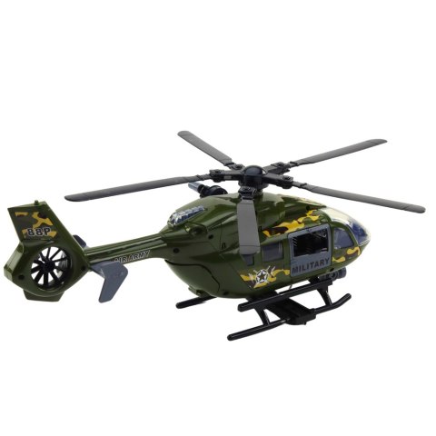 Helikopter Wojskowy Militarny Hak Nosze Światła Dźwięki 1:12 Helikopter Wojskowy Militarny Hak Nosze Światła Dźwięki 1:12