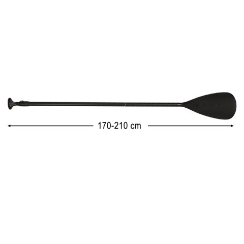 Wiosło do deski SUP regulowane składane 2 częściowe 170-210 cm