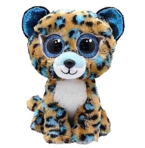 Beanie Boos Cobalt - niebieski lampart 15cm Beanie Boos Cobalt - niebieski lampart 15cm