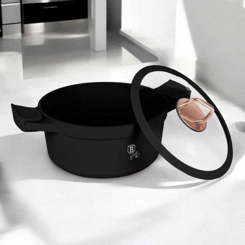 GARNEK TYTANOWY 24cm BERLINGER HAUS BH-1457 BLACK ROSE GARNEK TYTANOWY 24cm BERLINGER HAUS BH-1457 BLACK ROSE