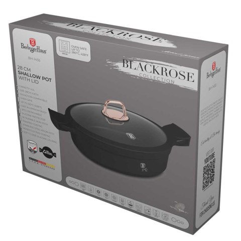 GARNEK TYTANOWY 28cm BERLINGER HAUS BH-1455 BLACK ROSE GARNEK TYTANOWY 28cm BERLINGER HAUS BH-1455 BLACK ROSE