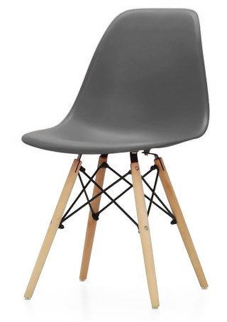 Krzesło skandynawskie IMPERIA DARK GREY OUTLET