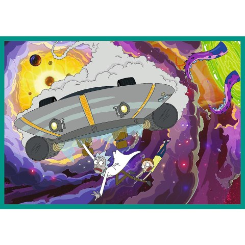 Puzzle - 4x250 - Zakręcony świat Ricka i Morty'ego - Warner Rick and Morty Trefl 13338 Puzzle - 4x250 - Zakręcony świat Ricka i Morty'ego - Warner Rick and Morty Trefl 13338