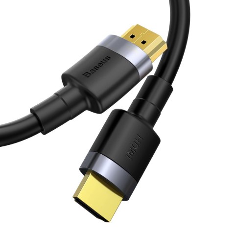 Kabel przewód HDMI 2.0 4K 60 Hz 3D 18 Gbps 1m - czarny