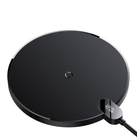 Ładowarka indukcyjna Digital LED Display Gen 2 15W USB-C - czarna