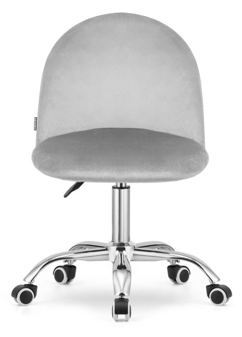 Krzesło obrotowe GLORIA OFFICE LIGHT GREY VELVET Krzesło obrotowe GLORIA OFFICE LIGHT GREY VELVET
