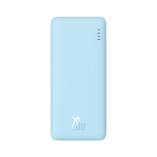 Powerbank 10000mAh Airpow Fast Charge 20W - niebieski