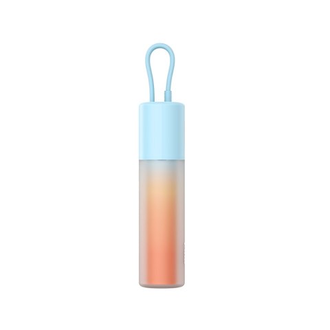 Powerbank Popsicle 5200mAh 20W z kablem Lightning 60W/20V/3A/30cm - niebiesko-pomarańczowy