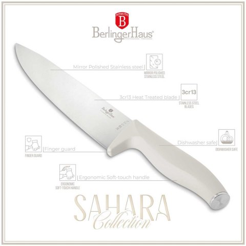 ZESTAW NOŻY BERLINGER HAUS BH-3121 SAHARA W BLOKU BAMBUSOWYM