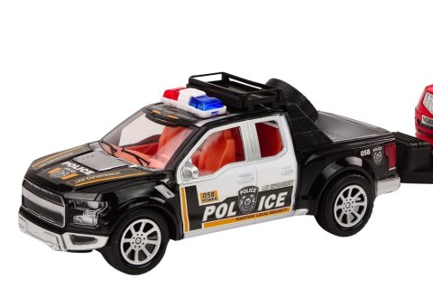 Policyjny Zestaw Auto Pickup Terenowe Laweta Przyczepa Policja Policyjny Zestaw Auto Pickup Terenowe Laweta Przyczepa Policja