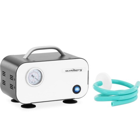 Pompa próżniowa laboratoryjna z manometrem bezolejowa 10 l/min 20 W Pompa próżniowa laboratoryjna z manometrem bezolejowa 10 l/min 20 W
