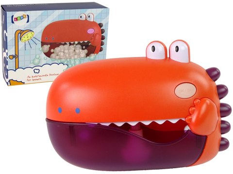 Zabawka Do Kąpieli Bańki Mydlane Dinozaur Czerwony Na Baterie Zabawka Do Kąpieli Bańki Mydlane Dinozaur Czerwony Na Baterie
