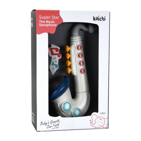 Saksofon Muzyczny Dla Malucha Instrument Interaktywny Saksofon Muzyczny Dla Malucha Instrument Interaktywny