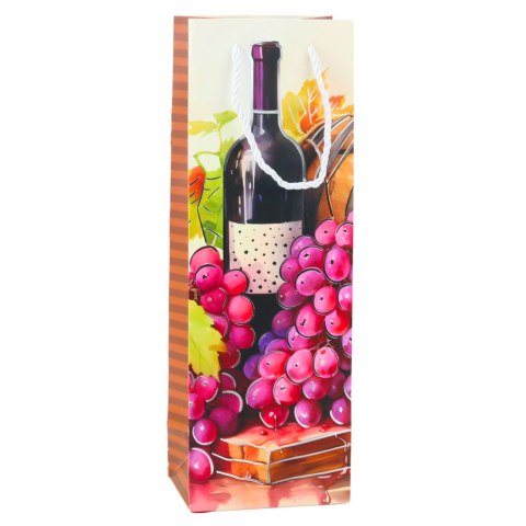 Torba Prezentowa Na Wino Butelkę Papierowa 35 x 12 x 9 cm Torba Prezentowa Na Wino Butelkę Papierowa 35 x 12 x 9 cm