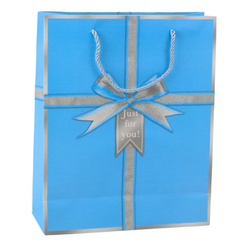 Torba Prezentowa Kokarda Just For You 32 x 26 x 12 cm Torba Prezentowa Kokarda Just For You 32 x 26 x 12 cm