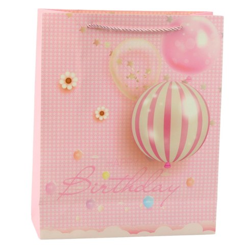 Torba Prezentowa Urodzinowa Balony Happy Birthday 32 x 26 x 12 cm Torba Prezentowa Urodzinowa Balony Happy Birthday 32 x 26 x 12 cm