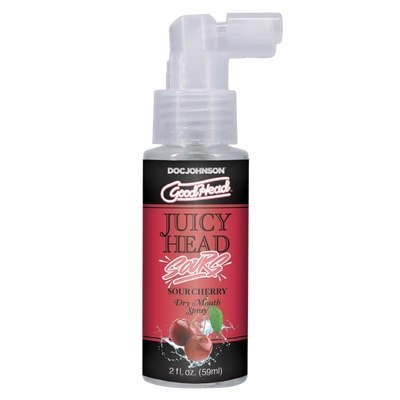 Doc Johnson - Spray na suchość jamy ustnej - Kwaśne wiśnia - 60 ml Doc Johnson - Spray na suchość jamy ustnej - Kwaśne wiśnia - 60 ml