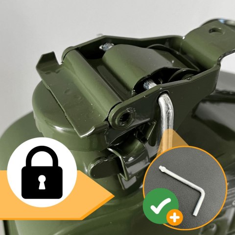 Kanister metalowy 10l bituxx na paliwo stihl kompatybilny atestowany CE Kanister metalowy 10l bituxx na paliwo stihl kompatybilny atestowany CE