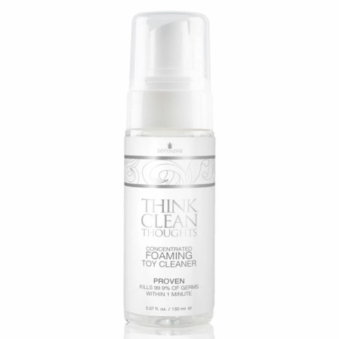 Pianka czyszcząca - Sensuva Think Clean Thoughts Toy Cleaner Foaming 150 ml Pianka czyszcząca - Sensuva Think Clean Thoughts Toy Cleaner Foaming 150 ml