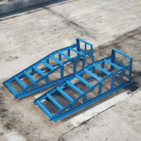 Rampy samochodowe stalowe 1500 kg antypoślizgowe szerokość 24 cm komplet Rampy samochodowe stalowe 1500 kg antypoślizgowe szerokość 24 cm komplet