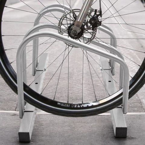 Stojak rowerowy na 5 rowerów uniwersalny opony 35-60mm ścienny podłogowy
