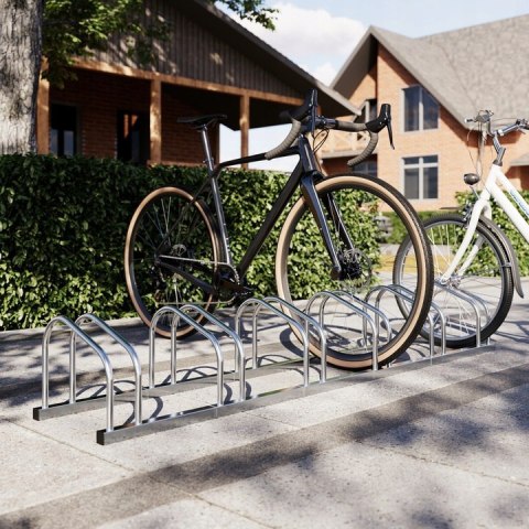 Stojak rowerowy na 5 rowerów uniwersalny opony 35-60mm ścienny podłogowy