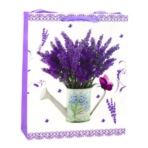 Torba Prezentowa Papierowa Lawenda 32 x 26 x 12 cm Torba Prezentowa Papierowa Lawenda 32 x 26 x 12 cm