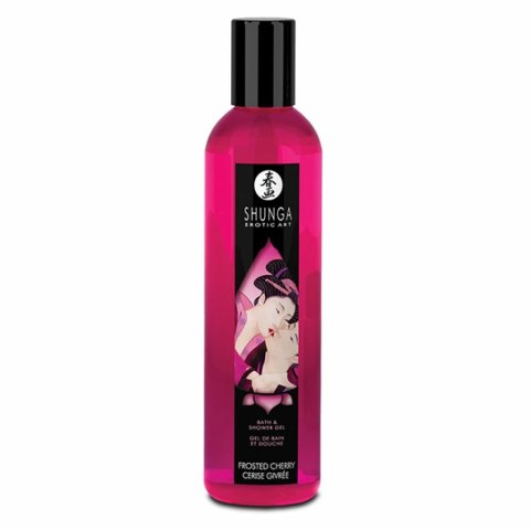 Żel do kąpieli - Shunga Shower Gel Frosted Cherry 250 ml Żel do kąpieli - Shunga Shower Gel Frosted Cherry 250 ml