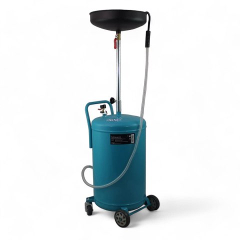 Zlewarka do oleju mobilna warsztatowa zbiornik 80l wytrzymała pneumatyczna Zlewarka do oleju mobilna warsztatowa zbiornik 80l wytrzymała pneumatyczna