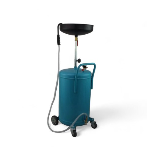 Zlewarka do oleju mobilna warsztatowa zbiornik 80l wytrzymała pneumatyczna Zlewarka do oleju mobilna warsztatowa zbiornik 80l wytrzymała pneumatyczna