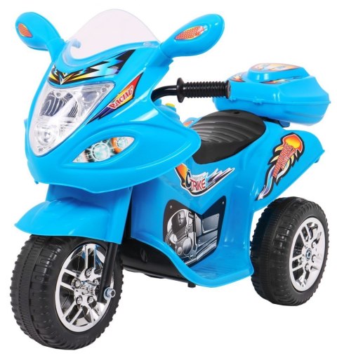 Motorek Trójkołowy BJX-088 elektryczny dla najmłodszych Niebieski + Dźwięki + Światła Motorek Trójkołowy BJX-088 elektryczny dla najmłodszych Niebieski + Dźwięki + Światła