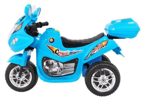 Motorek Trójkołowy BJX-088 elektryczny dla najmłodszych Niebieski + Dźwięki + Światła Motorek Trójkołowy BJX-088 elektryczny dla najmłodszych Niebieski + Dźwięki + Światła